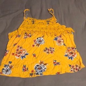 Yellow tank top